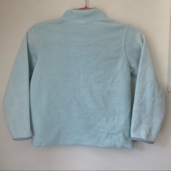 Retro Old Navy fleece quarter zip mint green - Picture 4 of 6